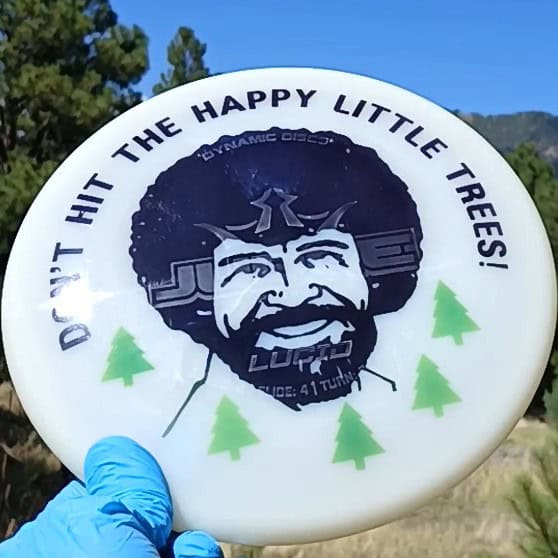 012202.01 Lucid Judge Bob Ross Happy Trees ghost