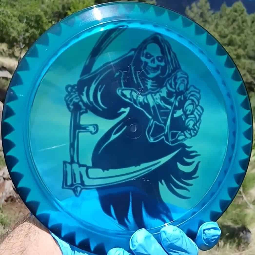 017210.01 Lucid Ice Criminal Grim Reaper disc golf fairway driver back