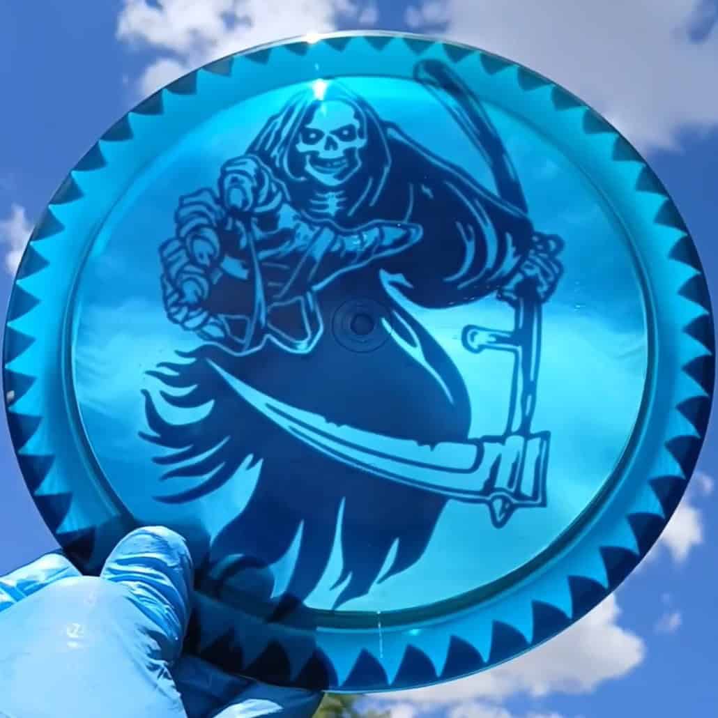 017210.01 Lucid Ice Criminal Grim Reaper disc golf fairway driver ghost