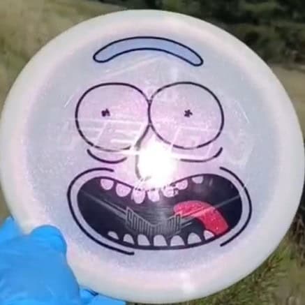 017402.01 Lucid Sparkle Felon Rick & Morty ghost stamp