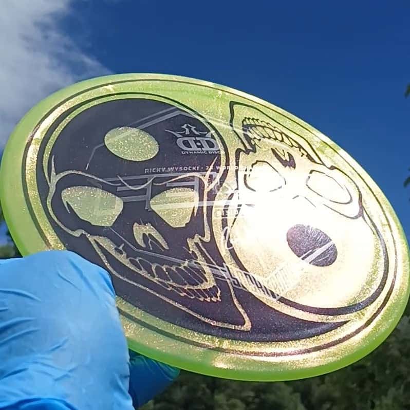 017402.11 Lucid Sparkle Felon Yellow Yin Yang Skulls ghost