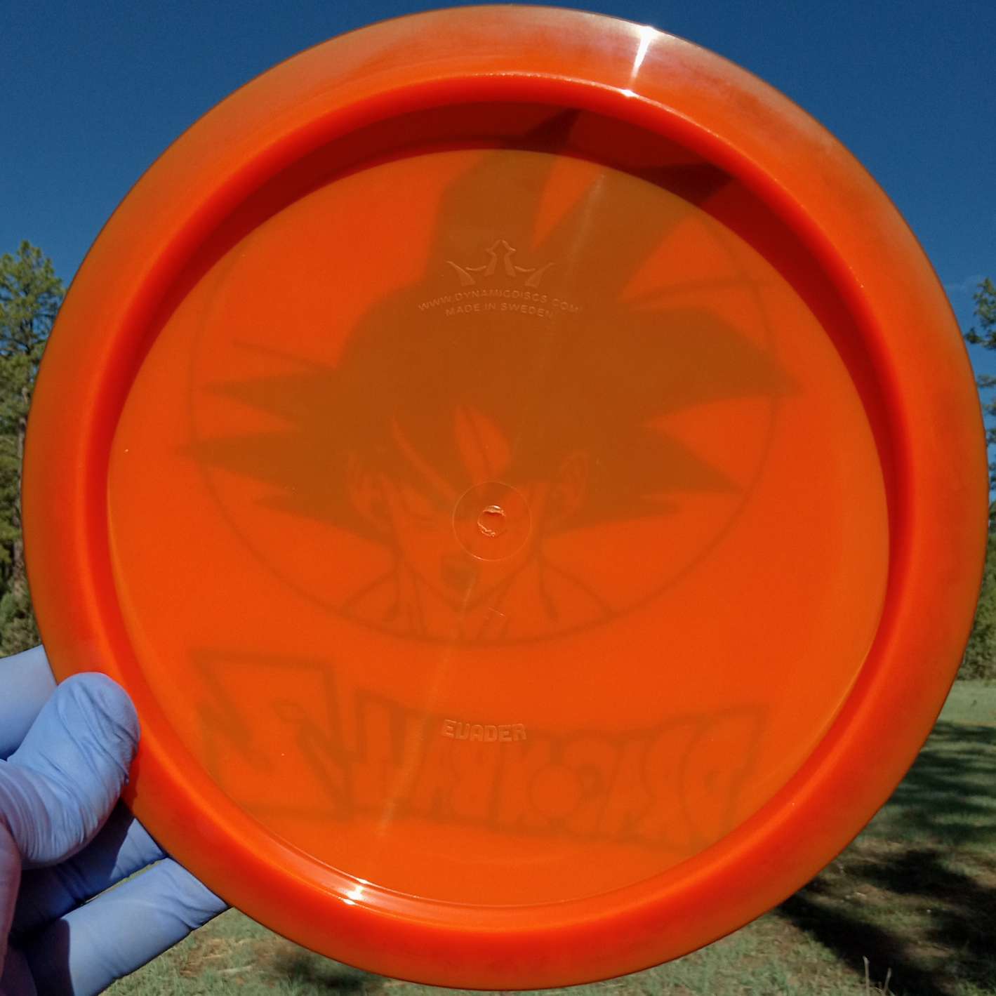 Lucid Evader Dragon Ball Z Logo Fairway Driver 176g - Disc Golf Dyes & Design
