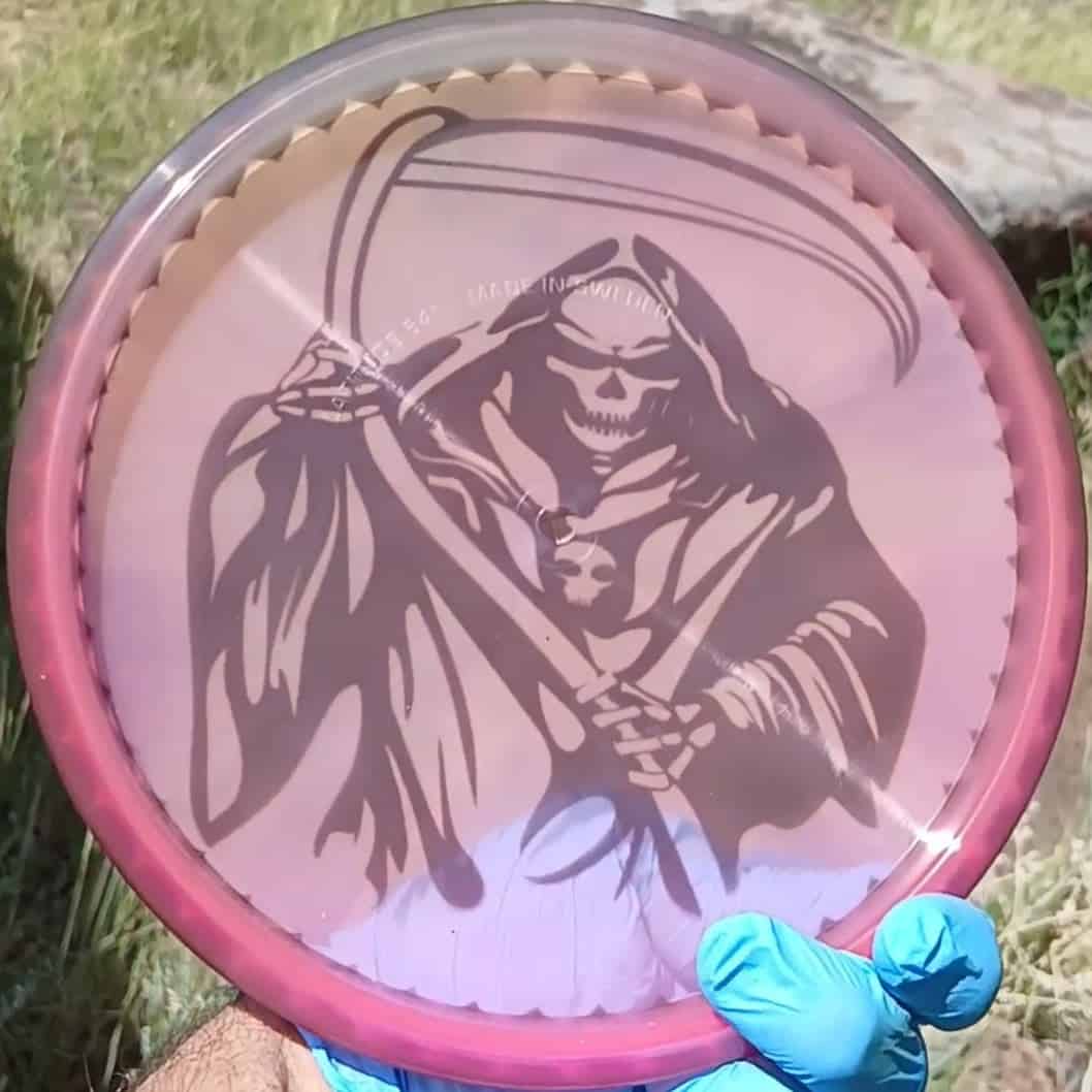 020602.03 Opto Ice Fuse Grim Reaper disc golf midrange back