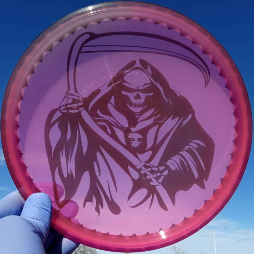 Opto Ice Fuse Grim Reaper Midrange 177g - Disc Golf Dyes & Design
