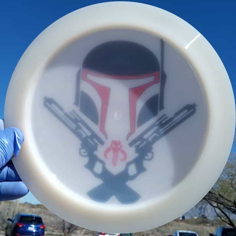 Opto ballista Pro Mandalorian back view