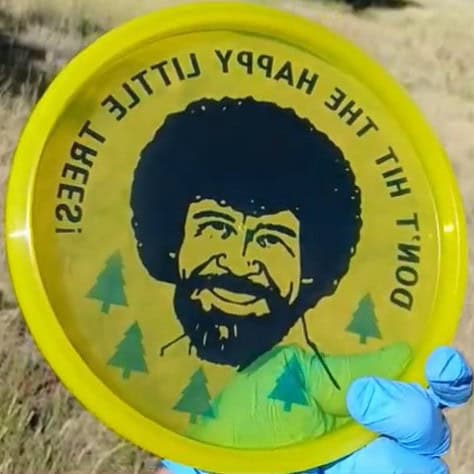042501.01 Premium Sensei Bob Ross back