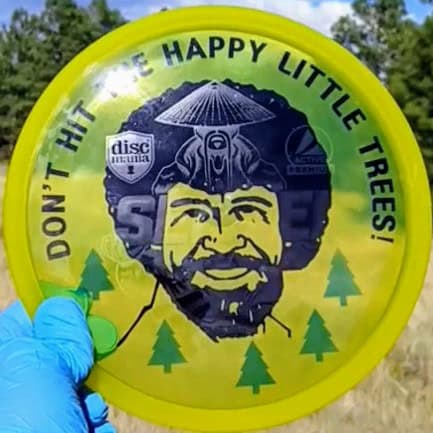 042501.01 Premium Sensei Bob Ross ghost
