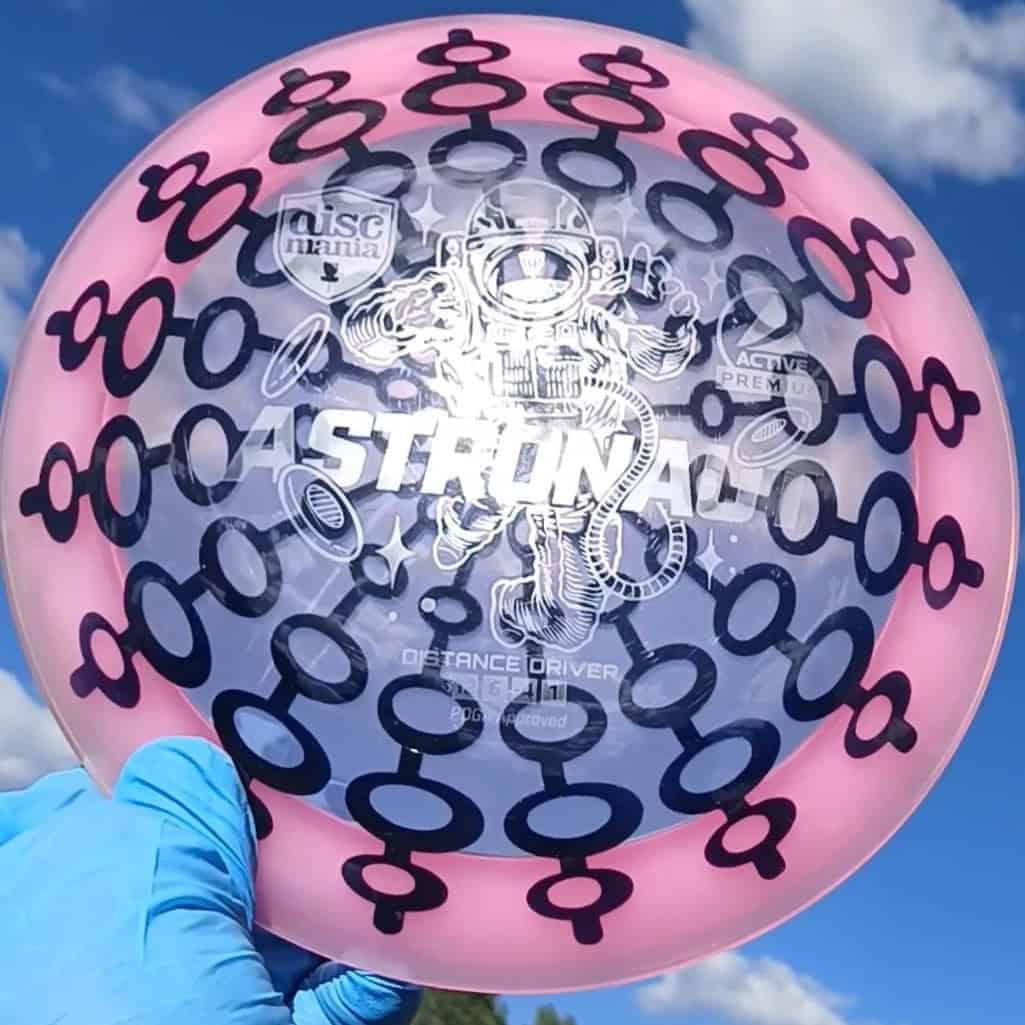 044102.07 Premium Astronaut Circular Pulse discmania ghost stamp