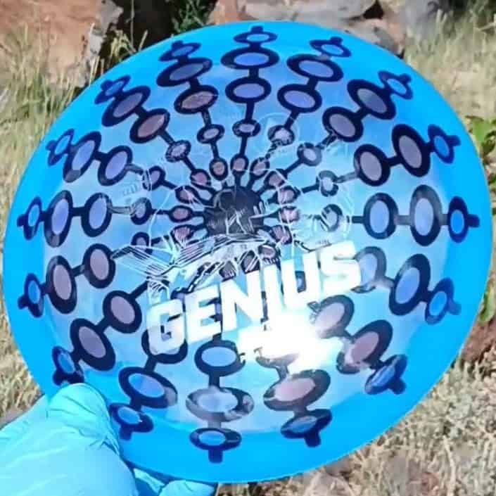 047502.14 Premium Genius Circular Pulse ghost stamp