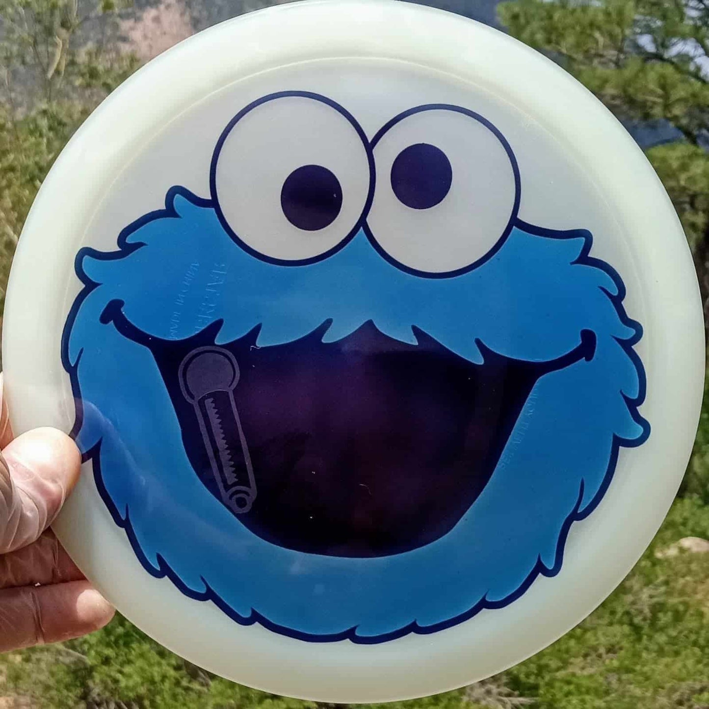 Active Premium Glow Rockstar Cookie Monster 170g disc golf fairway driver