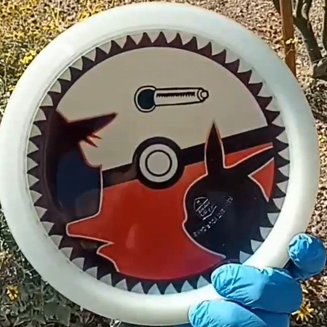 Discmania Rockstar Pokemon back view