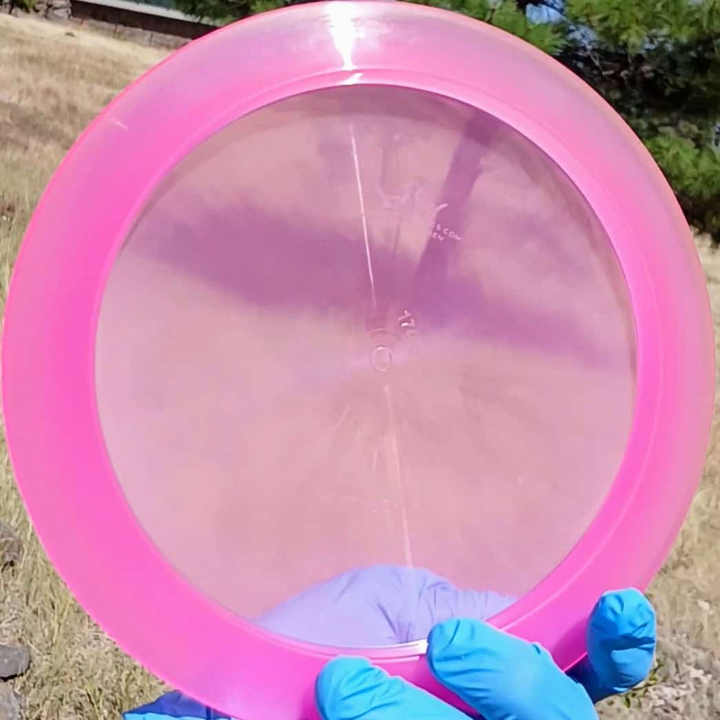 Lucid Ice Defender Pink Blank Distance Driver 174g - Disc Golf Dyes & Design