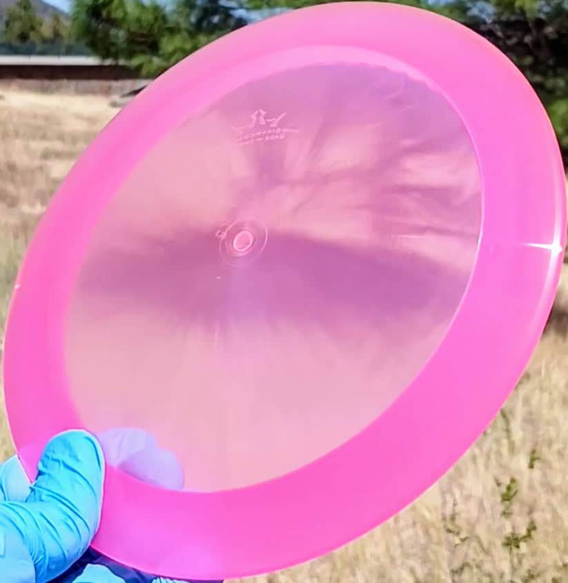Lucid Ice Defender Pink Blank Distance Driver 174g - Disc Golf Dyes & Design