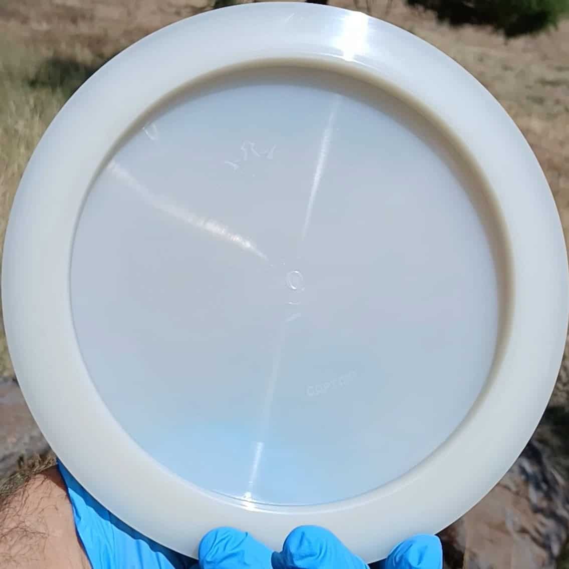 Lucid Captain White Wiped Distance Driver 174g - Disc Golf Dyes & Design