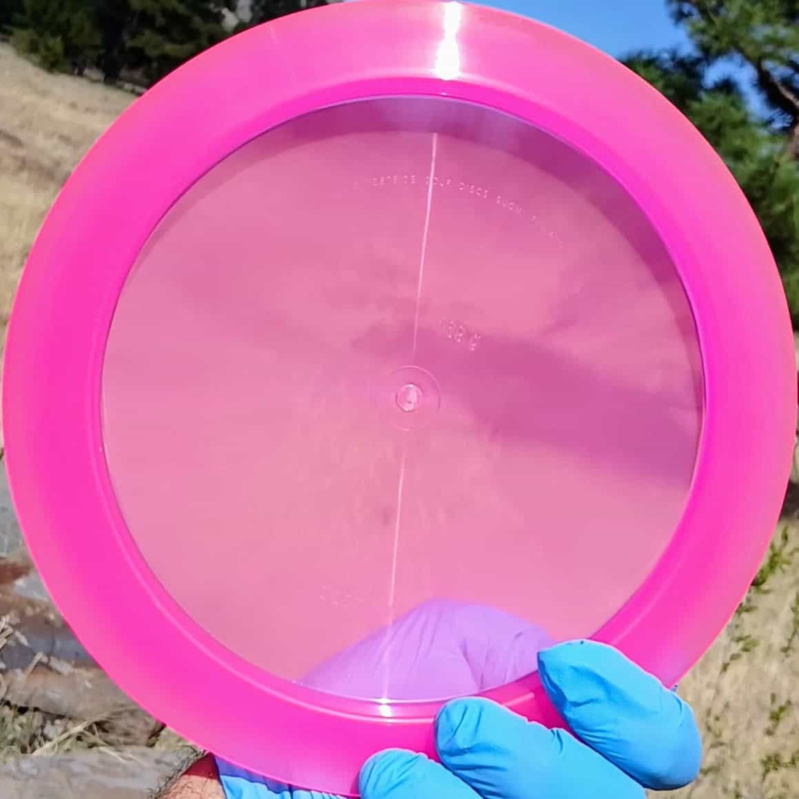 VIP ICE Destiny Pink Blank Understable Distance Driver 169-174g - Disc Golf Dyes & Design