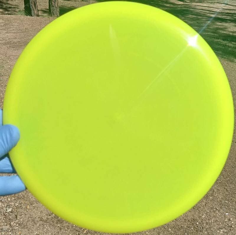VIP Warship Yellow Blank 177g disc golf midrange
