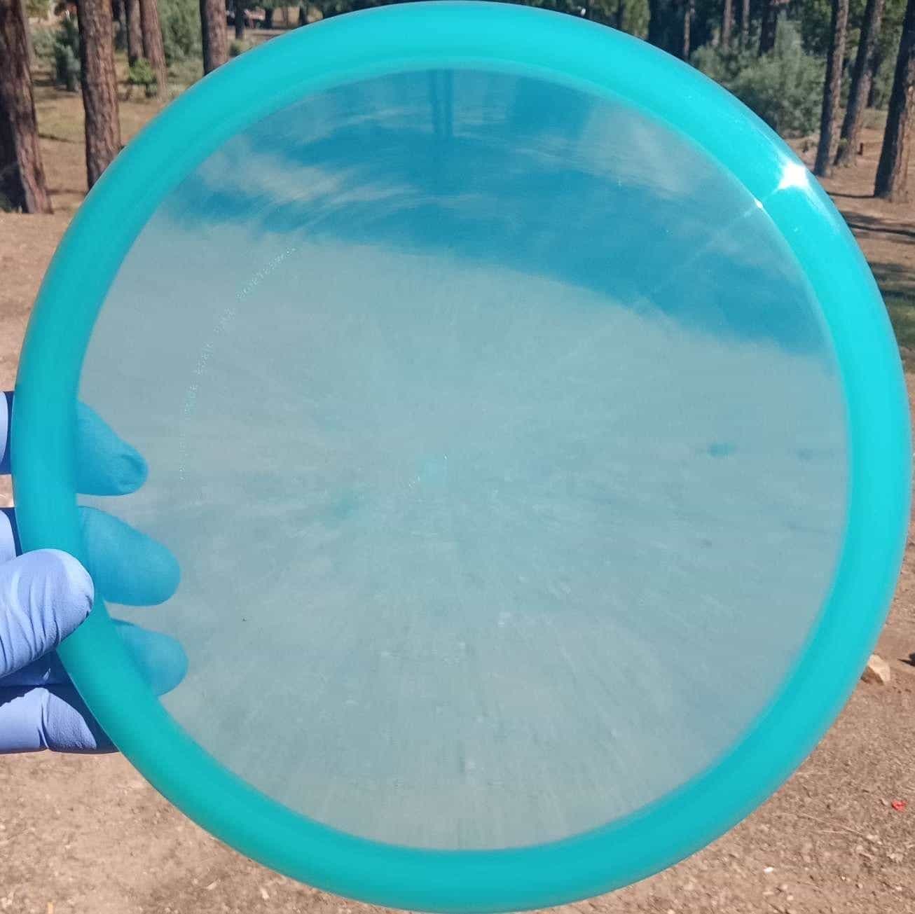 VIP Warship Aqua Blank 177g disc golf midrange
