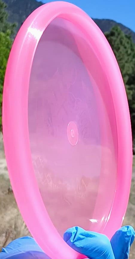 Active Premium Sensei Pink Wiped Putter 173g - Disc Golf Dyes & Design