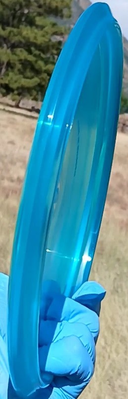 Latitude 64 Opto Ice Fuse Blue Blank Midrange profile view