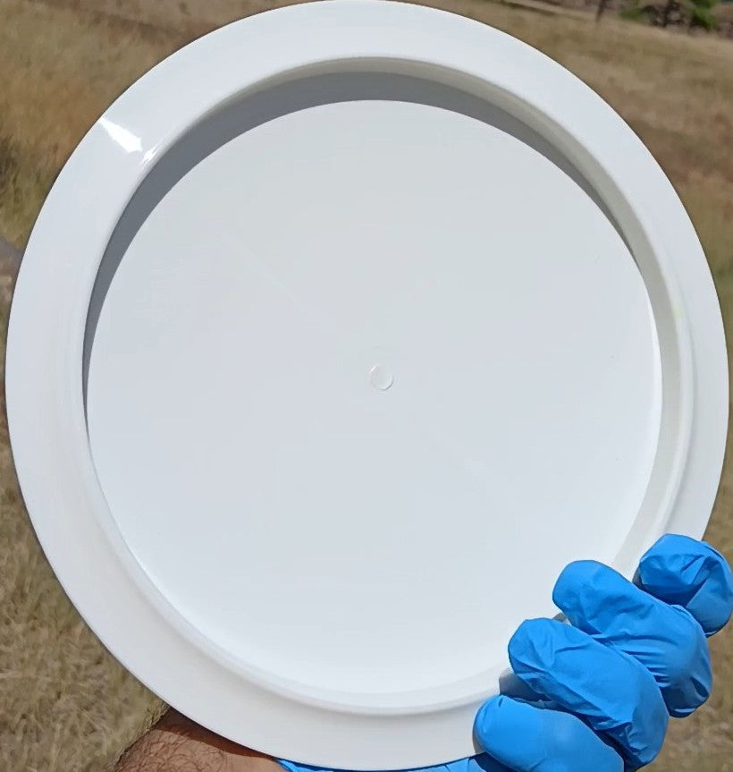 Westside Discs Tournament Stag white blank fairway driver back view