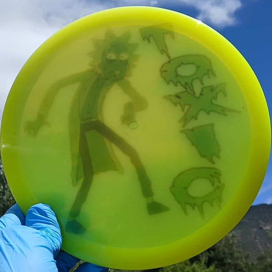 Lucid Emac Truth Toxic Rick & Morty Midrange 177g - Disc Golf Dyes & Design