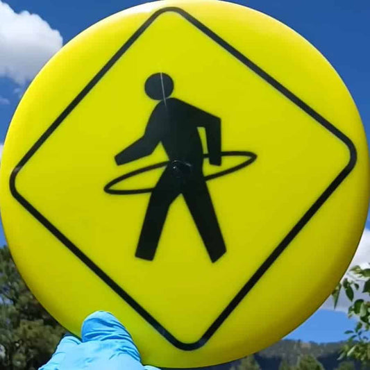 020301.77 Gold Line Claymore String Cheese Incident disc golf midrange front 2