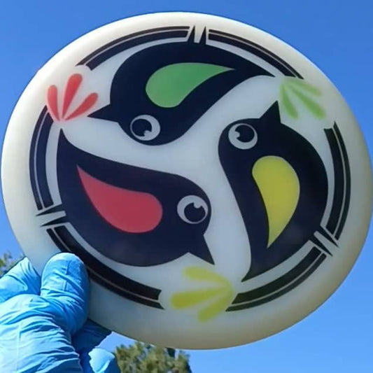 020602.43 Opto Fuse Three Little Birds disc golf midrange sky