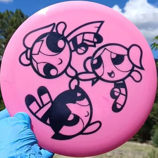 Gold Line Jade Powerpuff Girls Fairway Driver 164g - Disc Golf Dyes & Design