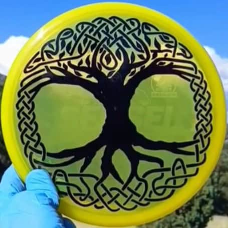 Discmania Active Premium Sensei front view Tree of Life