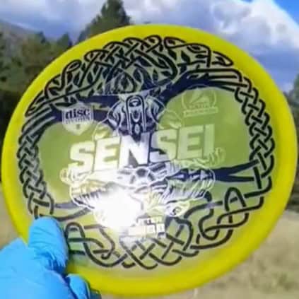 Discmania Active Premium Sensei front view Tree of Life