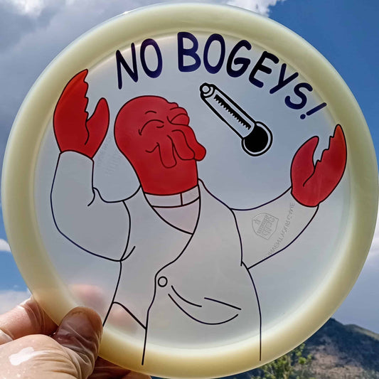 Discmania Active Premium Rockstar glow in the dark Futurama Zoidberg design