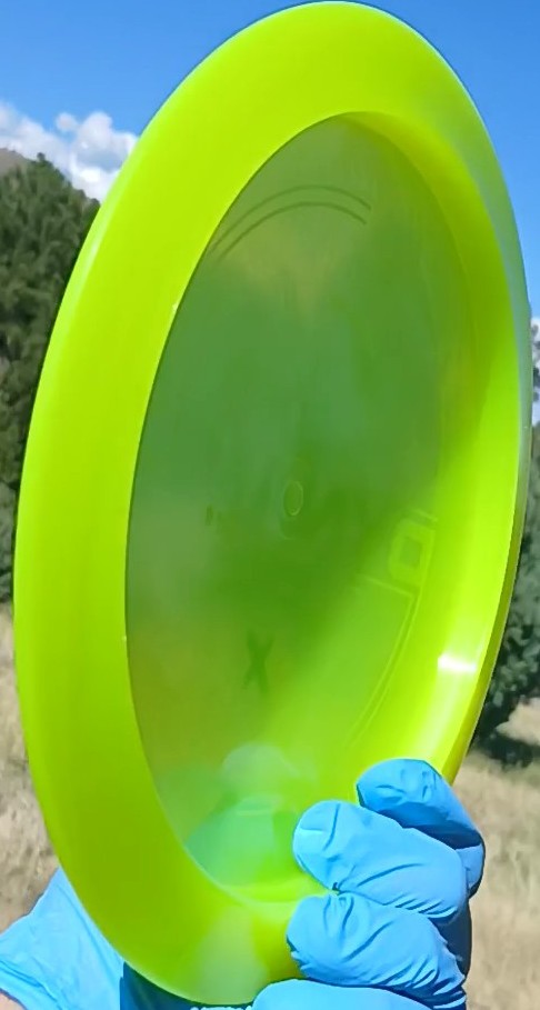 Lucid Ice Trespass Yellow Distance Driver 175g - Disc Golf Dyes & Design