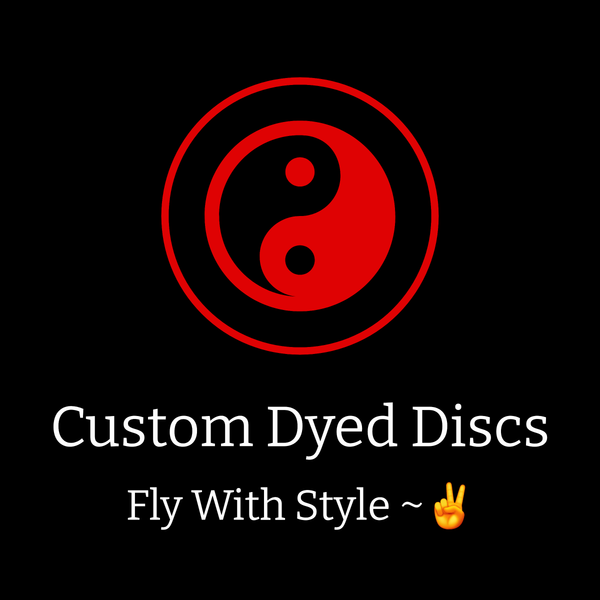Custom Dyed Discs logo PNG square 