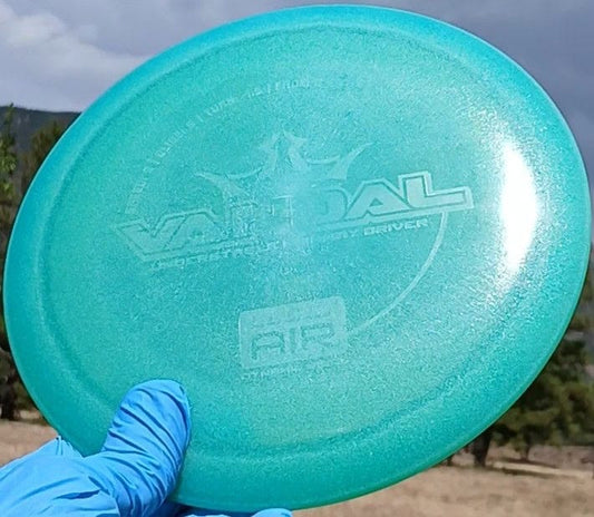Dynamic Discs Lucid Air Vandal Green Wiped front 2