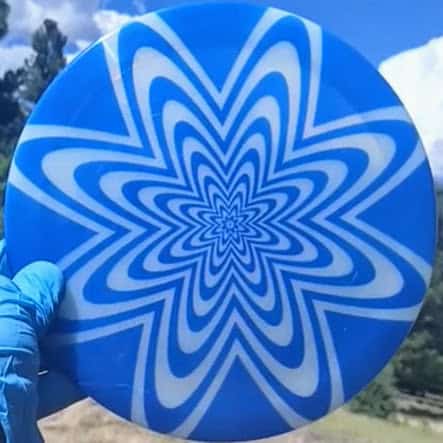 Dynamic Discs Lucid Sparkle Felon Ultimate Dizziness disc golf fairway driver front view - Custom Dyed Discs