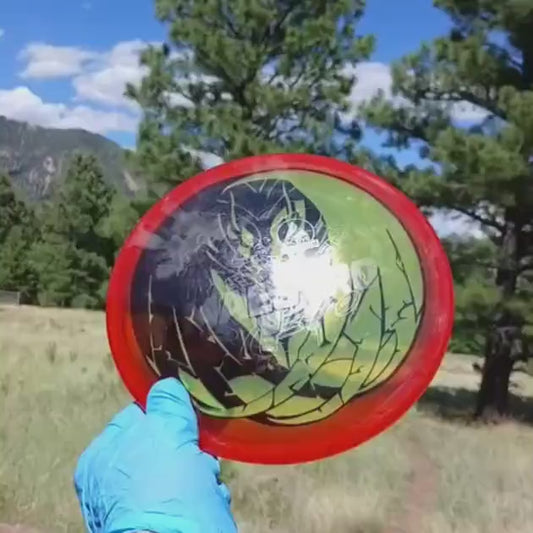 040102.02 Maestro Smaug custom disc golf midrange from Discmania