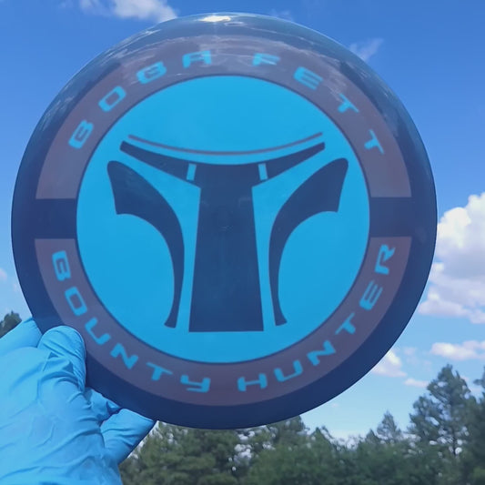 014305.02 BioFuzion Enforcer Mandalorian custom disc golf dye.