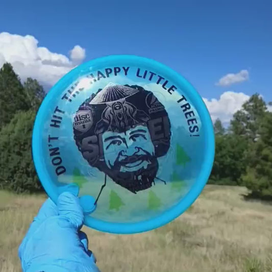042501.11 Active Premium Sensei Bob Ross disc golf putter from Discmania.