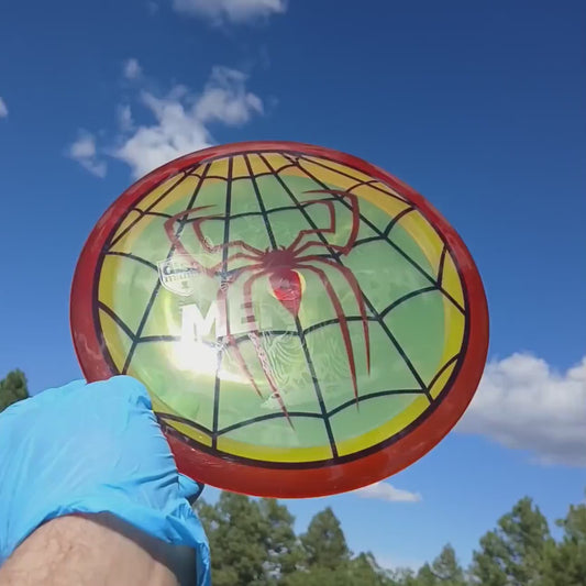 044802.04 Active Premium Mentor Spiderman understable disc golf distance driver from Discmania.

