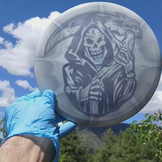 010201.01 Fuzion Evidence Grim Reaper disc golf from Dynamic Discs 