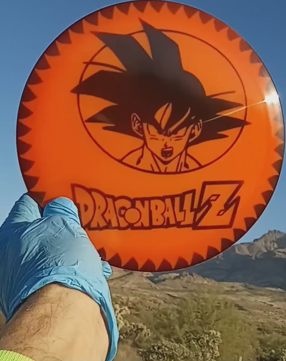 Dynamic Discs Lucid evader Dragon Ball z logo