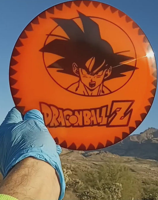 Dynamic Discs Lucid evader Dragon Ball z logo