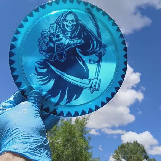 017210.01 Lucid Ice Criminal Grim Reaper disc golf fairway driver from Dynamic Discs.