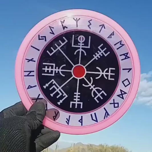040102.02 Tailor Vegvisir Compass disc golf midrange from Discmania.