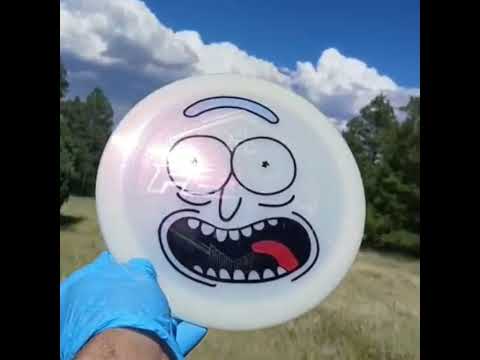 99131101 Rick and Morty Rick Face #discgolf #discgolfdyes Lucid Sparkle Felon ghost stamp