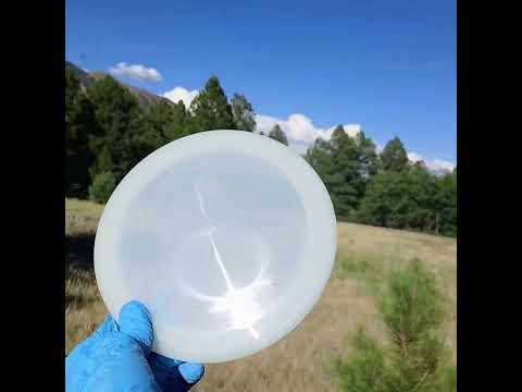 Dynamic Discs Lucid Sparkle Trespass White Disc Golf Distance Driver