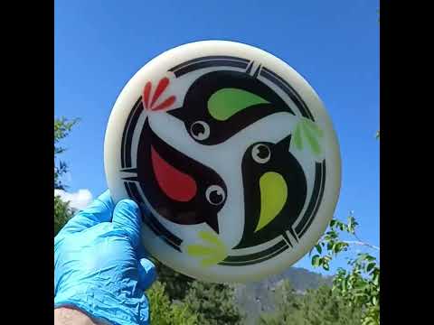 Latitude 64 Opto Fuse Three Little Birds Bob Marley White Disc Golf Midrange - Custom Dyed Discs