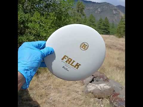 77057001.07 Kastaplast Falk white disc golf fairway driver. 