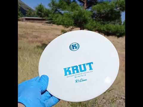 77054101.27 Kastaplast K1 Line Krut white disc golf distance driver 