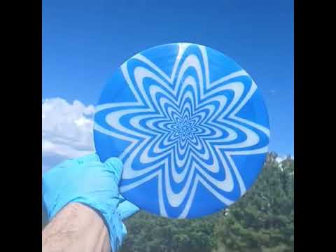 Dynamic Discs Lucid Sparkle Felon Blue Ultimate Dizziness Disc Golf Fairway Driver - Custom Dyed Discs